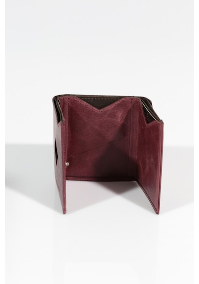 Grande 850 Erkek Deri Kartlık Crazy Bordo