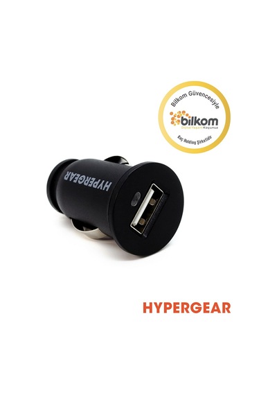 Hypergear 2.1A  2X Hızlı Araç Şarj Aleti Başlığı Siyah