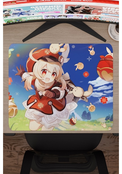 Klee Genshin Impact Anime Gacha V1 - 48x40 Xl Gaming Mouse Pad Fare Altlığı