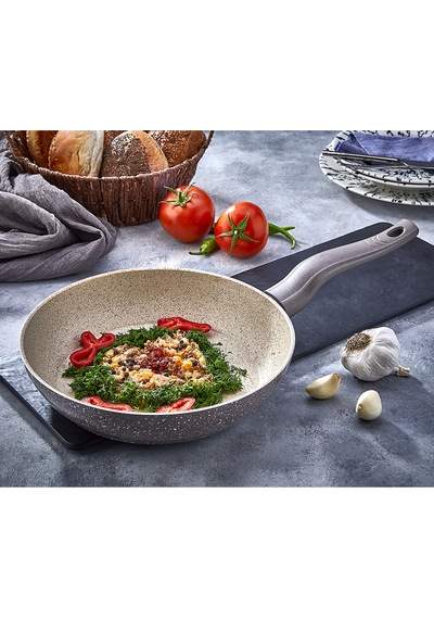 Polochef Panamera Granit Tava 26 Cm Kahverengi Bakalit Sap Kahverengi
