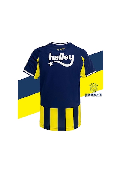 Fenerium Fenerbahçe Lisanslı Kişiye Özel 2025/26 Çubuklu Yeni Sezon Forma Lacivert - Sarı