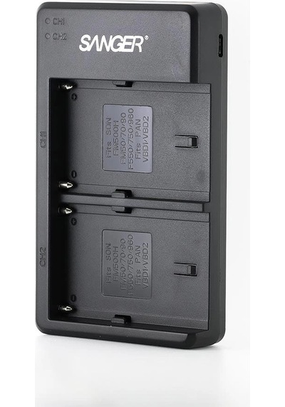 Sanger Np-f970 Sony İkili Usb Şarj Aleti