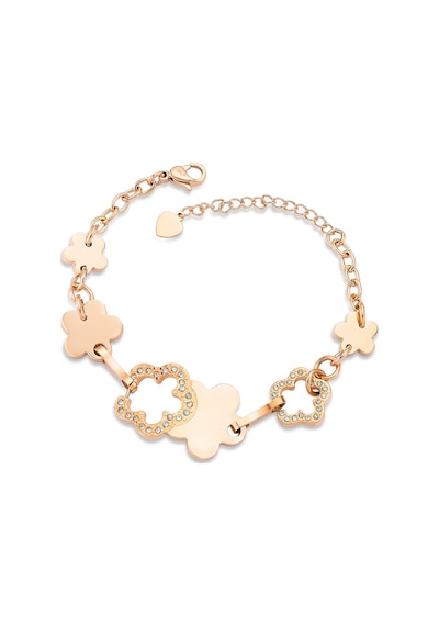 18K Altın Kaplama Çelik Bileklik N11.14 Rose Gold