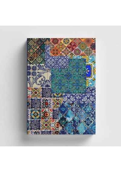 Tr Sanat Serisi 01 - Çini Sanatı Bullet Journal A5 Noktalı Defter Genel