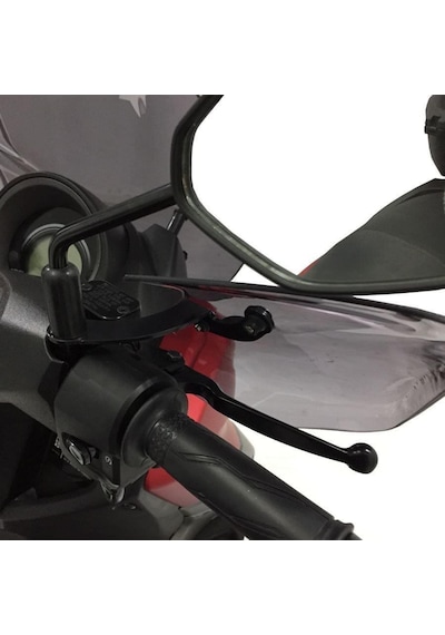 GP Kompozit Yamaha NMAX 125-155 2015-2022 Uyumlu Elcik Koruma Füme