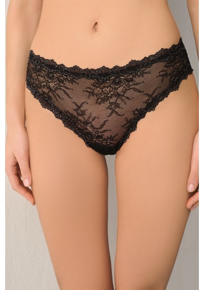 Suwen Cosmopolitan Brazilian String Külot St4453602b012 Siyah