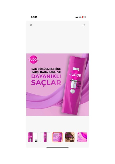 Elidor Superblend Saç Bakım Şampuanı 400 Ml