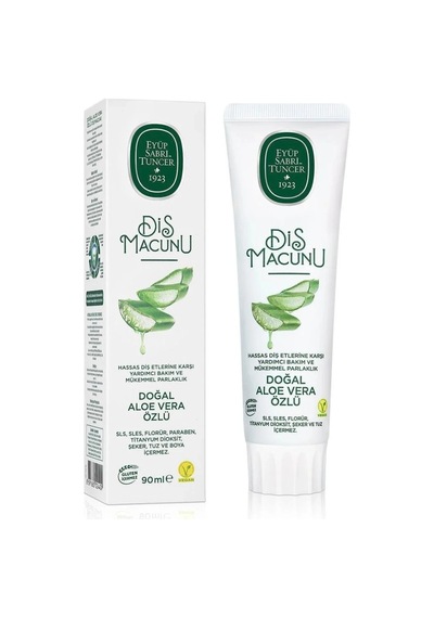 Mey İthalat Doğal Diş Macunu 90 Gr Aloe Vera Renkli