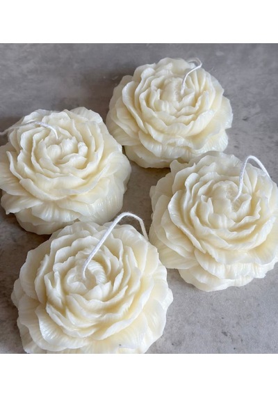 Bernami Mumluk Şamdanpinterest Vanilya Kokulu Şakayık Mum - 5 Adet Diğer