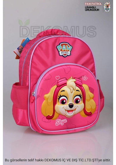 Yeni Sezon Lisanslı Paw Patrol Okulda Macera Koleksiyonu Okul Çantası,kalem Çantası,matara Ve Beslenme Kabı Okul Seti Altın