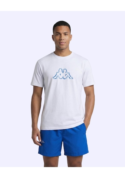 Kappa Logo Marino Erkek Beyaz Regular Tişört