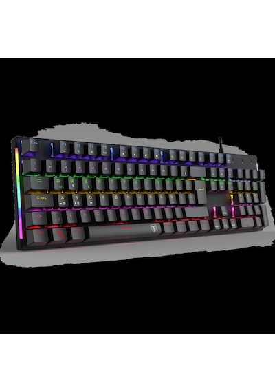 T-dagger Naxos, T-tgk310-bl, Usb Kablolu, Türkçe Q, Rainbow Backlight, Blue Mekanik Switch, 104 Tuşl