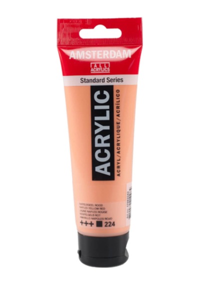 Akrılık Boya Amsterdam Naples Ylw. Rd. 120Ml. 224
