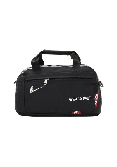 Escape 111 Polyester Kumaş Mini Seyahat Çantası / Spor Çanta Siyah