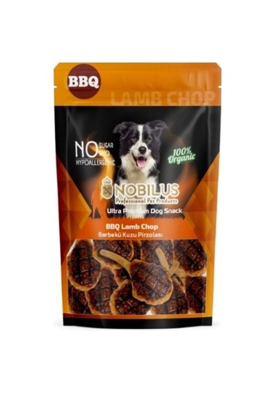 Nobılus Barbekü Soslu Kuzulu Etli Köpek Ödül Maması 80 Gr