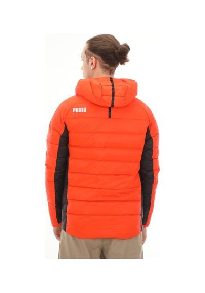 849355-88 Puma Packlıte Hooded Down Jacket Erkek Mont Turuncu 849355-88 Turuncu