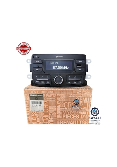 Renault Dacia Radyo Usb Bluetooth Teyp 281159146R