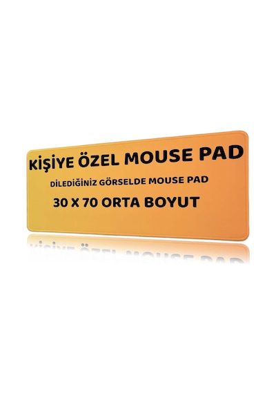 Kişiye Özel 30x70 Mouse Pad Fotoğraf Baskılı Xl Oyuncu Klavye Mousepad Kaymaz Masa Pedi Beyaz