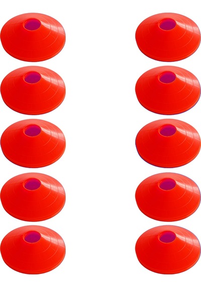 Antrenman Çanağı 10'lu Set Kırmızı