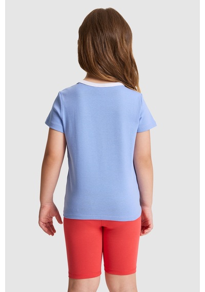 U.S. Polo Assn. Kız Çocuk Lila Tişört 50325635-vr245 Lavanta
