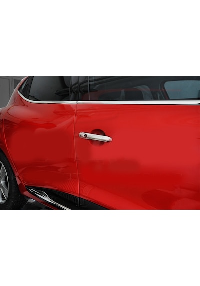 S-Dizayn  Renault Clio 4 Hb Krom Cam Çıtası 8 Prç. 2012 Üzeri