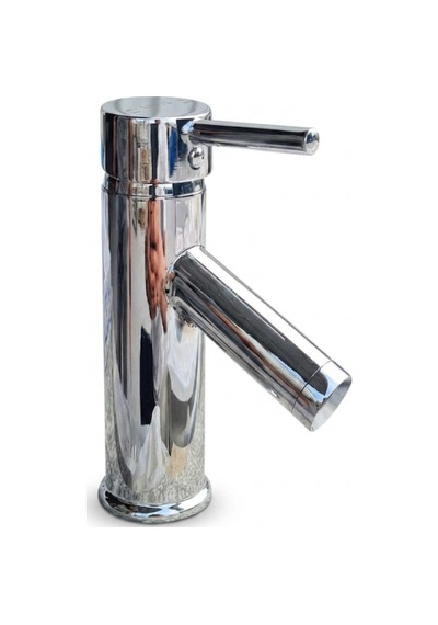 Silver Lavabo Bataryası - Kısa Krom