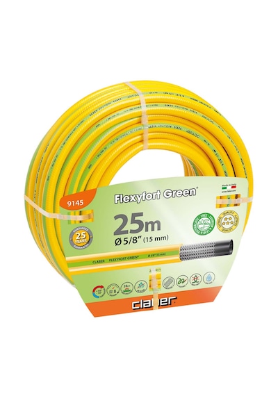 Claber 9145 Flexfort Green Hortum 5/8'' 25mt