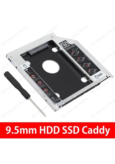 9.5Mm Sata 3.0 2.5 İnch Notebook Hdd Ssd Caddy Kızak Kutu