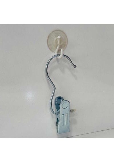 10 Adet Eşarp Askısı, Mandallı, Çok Amaçlı, Metal Metal Metalik Diğer