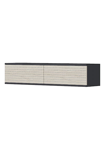 Tda1214at - Zeynep120 Duvara Montaj Tv Stand, Tv Rafı, Tv Sehpası Antrasit - Traverten 120cm