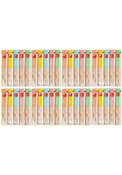 Wanpy Creamy Cat Treat Karışık Krema Sıvı Kedi Ödül Maması 40 x 14 G