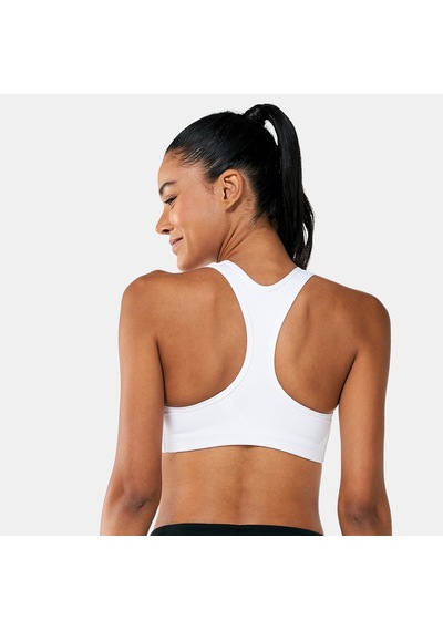 Nike Swoosh Dri-fit Futura Bra Beyaz Kadın Sporcu Sütyeni