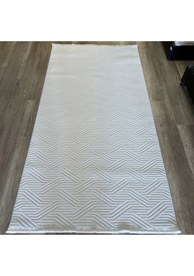 Hoom Rugs Markiz 1092 Krem Modern Pamuk Taban Halı Krem