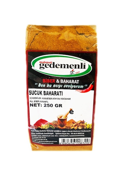 Gedemenli Sucuk Baharatı 250 G