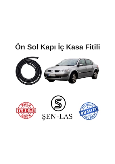 Renault Megane 2 Sedan Şen-las Sol Ön Kapı Fitili Şl2402