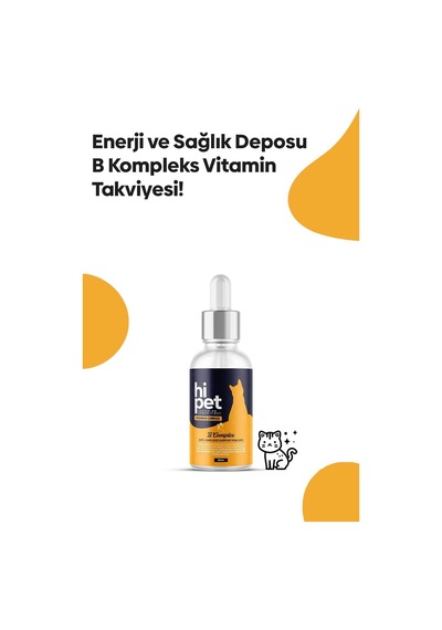 HiPet Kediler İçin Vitamin B 50 ML