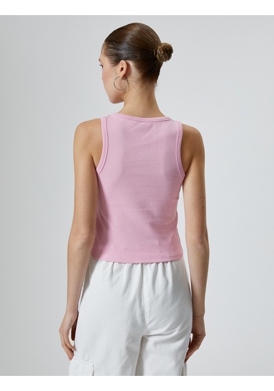 Koton Ribanalı Basic Atlet Pamuklu Slim Fit Pembe 4sal30006ık 4SAL30006IK273 Koton Ribanalı Basic Atlet Pamuklu Slim Fit Pembe 4sal30006ık 4SAL30006IK273