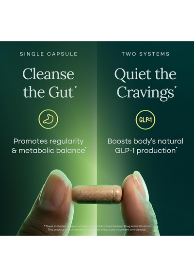 Etta Vita Glp-1 Colon Cleanse 60 Kapsül Usa Menşeii Dmmedicineden Orijinal