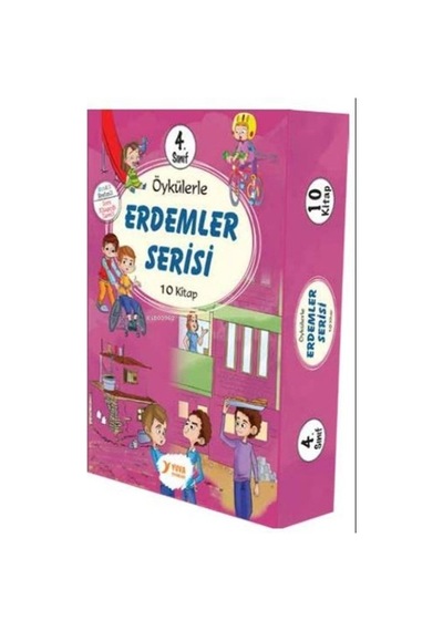 4. Sınıf Öykülerle Erdemler Serisi 10 Kitap Yuva Yayınları