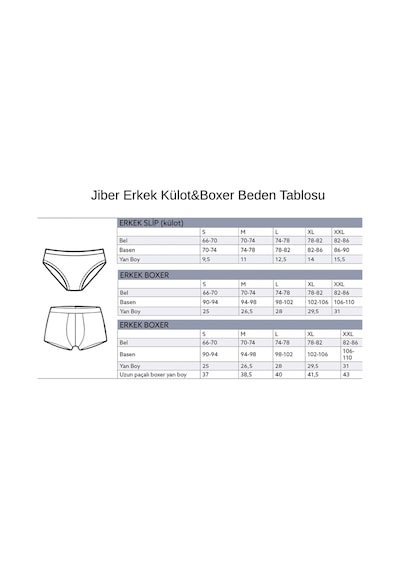Fanilam Erkek Jiber Havlu Kemer Düğmeli Penye Boxer 4'lü Pamuklu Rahat Kesim Lacivert