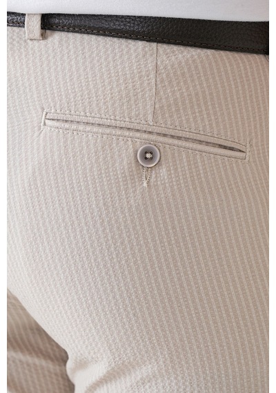 Comfort Fit Rahat Kalıp Pileli Esnek Pamuklu Çizgili Taş Jogger Pantolon P 1218 Comfort Fit Rahat Kalıp Pileli Esnek Pamuklu Çizgili Taş Jogger Pantolon P 1218