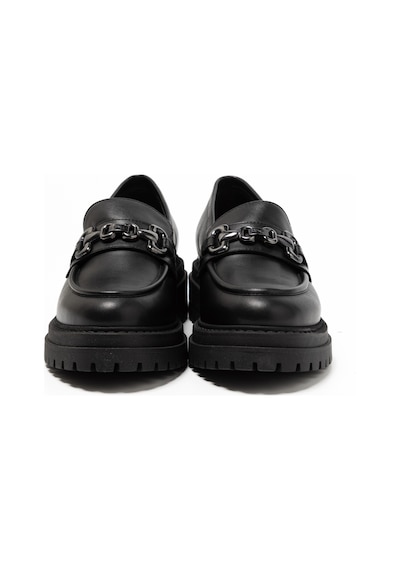 Nero Giardini Nero Black Oxford Klasik Kadın I411410d 100 Nerogiardini Guanto Nero Tr Folgarıa 9120/009 Siyah