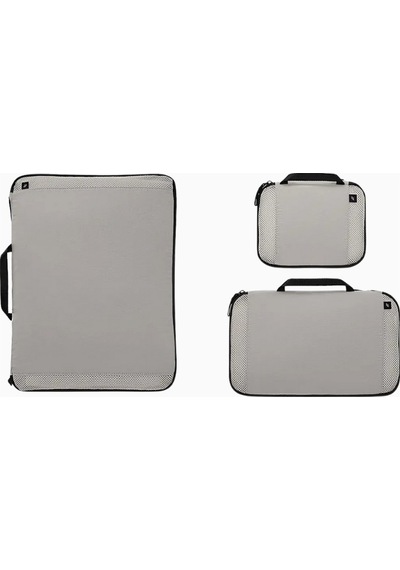 Lojel Ordo Compression Packing Kit 3 Lü Sıkıştırmalı Valiz-bavul Içi Düzenleme Seti Organizerler Bavul & Valiz Gri 1