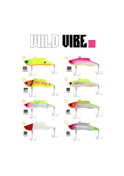 Fujin Wild Vibe 90s 34gr Sinking Vibrasyon Suni Yem
