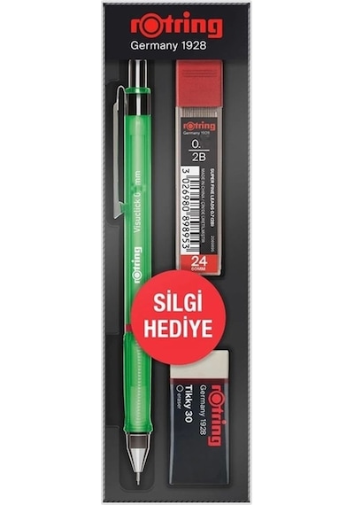 Okul Seti Vısuclıck 0,7mm Yeşil Çok Renkli