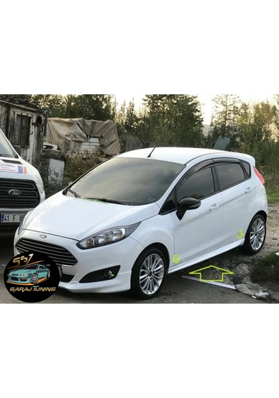 Ford Fiesta 2 Parça Marşpiyel Sağ Sol Takım Fiberglass Boyasız