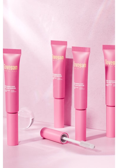 Tovegan Colorfood Series Pink Enriched Eyelash Serum 10ml