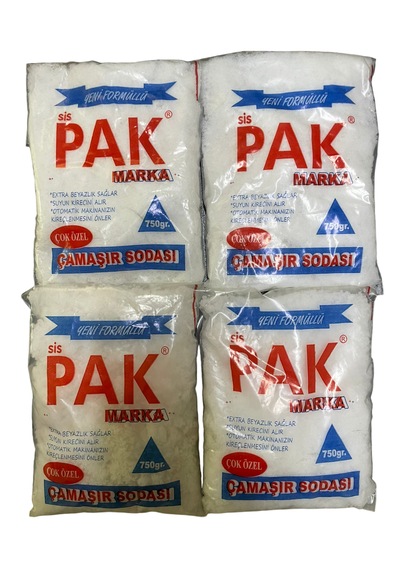 Pak Taş Çamaşır Sodası 4 x 750 G