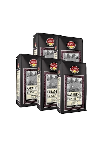 Doğuş Karadeniz Export Organik Dökme Siyah Çay 5 X 500 Gr