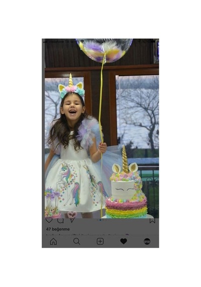 Unicorn Taç Karışık Renkli
